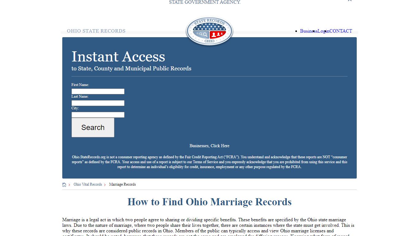 How to Find Ohio Marriage Records